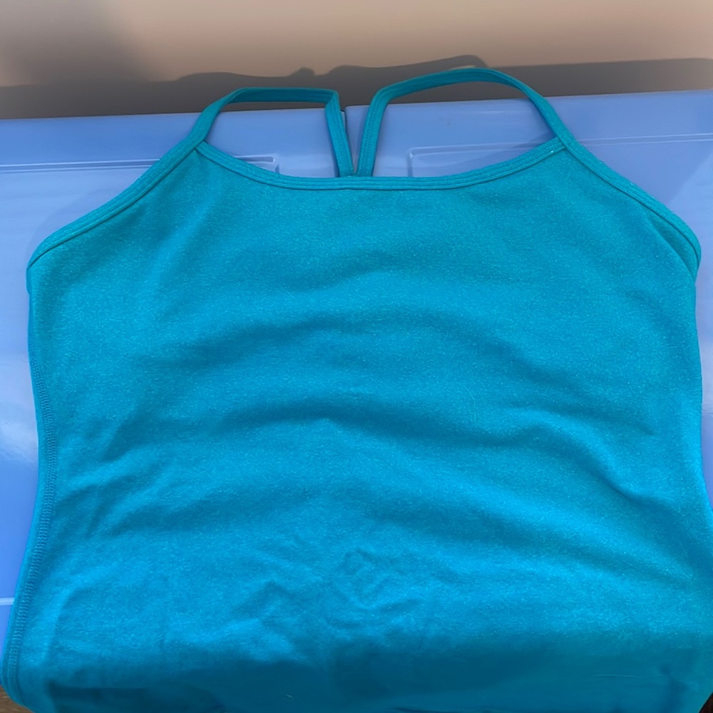Lululemon power y tank blue